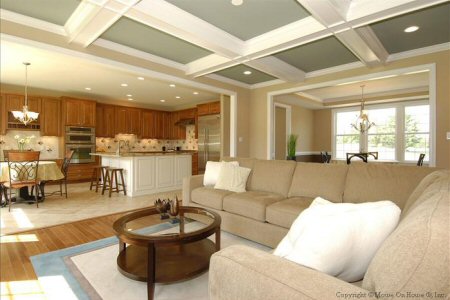 Duckett Farm Living Room and Kitchen